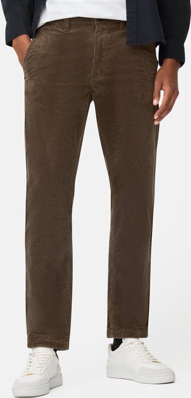 Camel Active - Regular Fit - Chino Broek - Donkerbruin - Corduroy