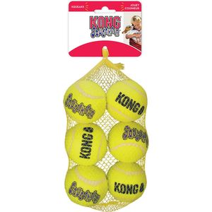 Kong Squeakair Ball - Hondenspeelgoed -  6 St