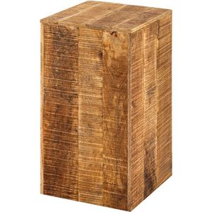 Bloemzuil - Plantentafel mangohout 50cm
