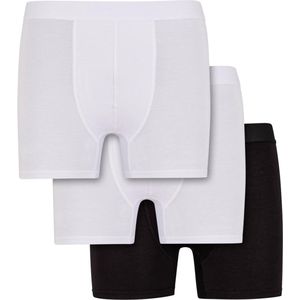 Urban Classics - Bamboo Retro - Boxershorts - Wit - 3-pack