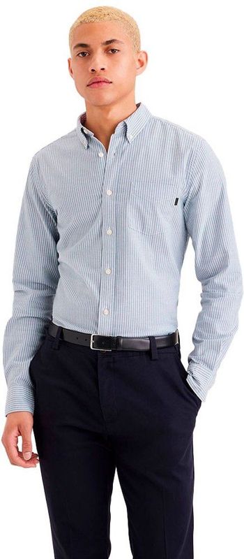 Dockers Stretch Oxford Slim Overhemd Met Lange Mouwen