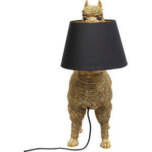 Kare Design - Tafellamp - Dierenlamp Alpaca Lama - H 59 cm