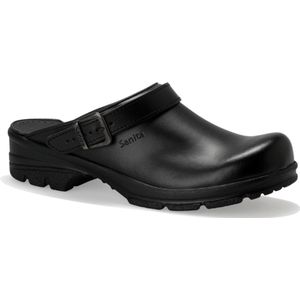 Sanita Duty Griptec klomp 1011 O.H. met riempje - Zwart - 47