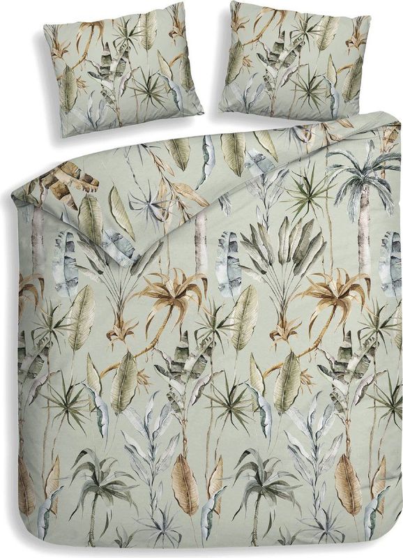 Dekbedovertrek Heckett Lane Areca Flanel - Green