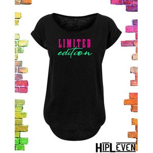 Shirt met print Limited Edition | zwart / S (36)