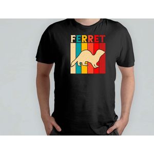 The Ferret - T Shirt - FerretLove - Funny - Dad - FerretLife - FerretFun - FurryFriends - FrettenLiefde - FrettenLeven - FrettenPlezier - HarigeVrienden