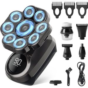 Lexium Skull Shaver - Scheerapparaat Mannen – Trimmer - Tondeuse - Hoofd Kaal Scheren