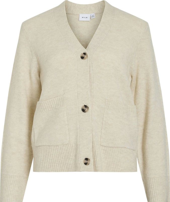 VILA - VIMIRAZ V-NECK KNIT CARDIGAN/PB - Dames - Cardigans