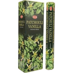 HEM Wierook - Patchouli Vanilla - Slof (6 pakjes/120 stokjes)