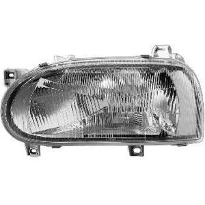 Volkswagen Golf 3, 1991 - 1997 - koplamp, H4, elektr verstelb, links, 1993 -