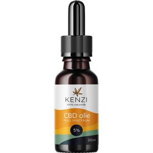 Kenzi CBD olie 5% Full Spectrum 30ml
