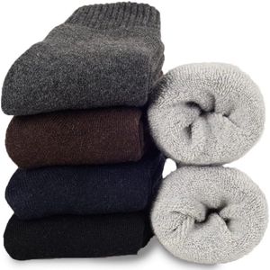 Warme Thermosokken voor Heren - 5 Paar Dikke Wintersokken Maat 39-45