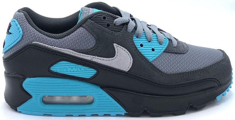 Nike - Air Max 90 - Sneakers - Grijs - Textiel en Leer