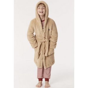 Woody - Unisex kamerjas kinderen in beige - 4 jaar