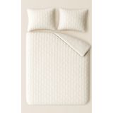 Microvezel Dekbedovertrekset Rabbit Bubble - Off White - 140x220 + 1*60x70 cm