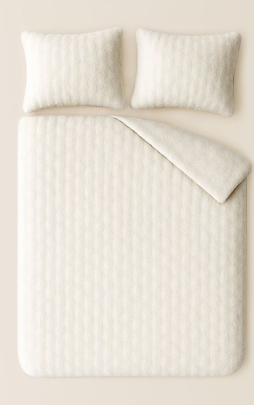 Microvezel Dekbedovertrekset Rabbit Bubble - Off White - 140x220 + 1*60x70 cm