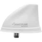 Shakespeare - Dorsal VHF - Dak Antenne - Wit - Marifoon Antenne
