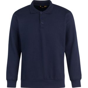 STØRVIK Napoli Polo Sweater - 4 Seizoenen - Heren - Maat 3XL - Donkerblauw