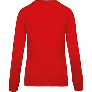 Sweatshirt Dames XXL Kariban Ronde hals Lange mouw Red 80% Katoen, 20% Polyester