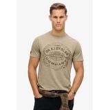 Superdry - Workwear T-shirt met tekstprint - Heren - T-shirts