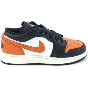 Jordan - AJ1 Low - Kindersneakers - Zwart - Leer