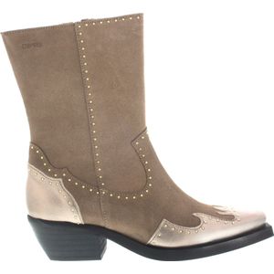 Dames Enkellaars Dwrs Aspen Studs Taupe - Maat 39