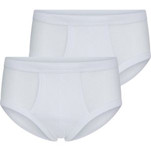 Beeren - Briljant - Heren Slips - Wit - 2-pak - Elastisch Katoen