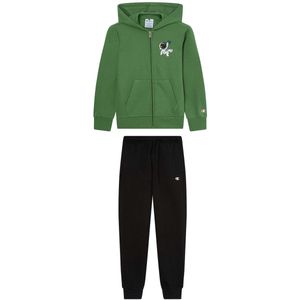 Kampioen - Sweatsuit - Groen en Zwart - Kind - Trainingspak