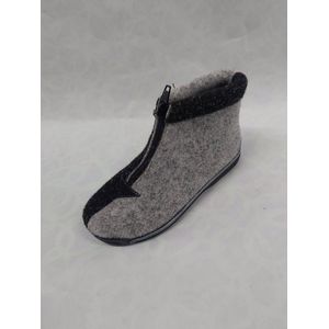 ROHDE 2032 / kindersloffen met rits / grijs / maat 27