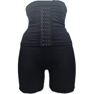 BamBella® Taille korset - Broek- maat M - Sterk corrigerende ondergoed Zwart