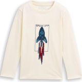 Tom Tailor Shirt met lange mouwen en omkeerbare pailletten