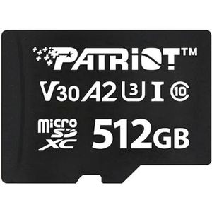 512 GB Micro SDXC Geheugenkaart V30 A2 UHS-I U3 4K UHD
