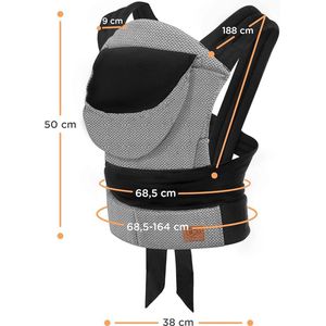 Comfortabele babydraagtas / babydrager from 3 Months