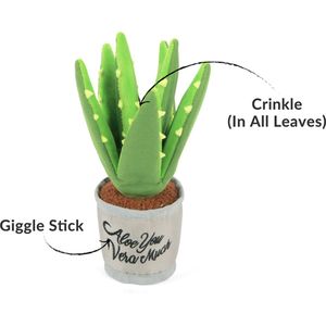 P.L.A.Y. Blooming Buddies Collection - Hondenspeelgoed - Aloe-ve You Plant