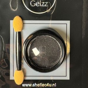 Gelzz Black Chrome Powder - - - 10ml - Vegan