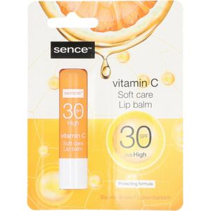 Sence Lippenbalsem Vitamine C met SPF 30 - 6 x - Voordeelverpakking