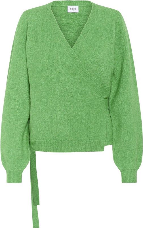 Saint Tropez - Larnasz Wrap Cardigan - Groene Cardigan - Dames