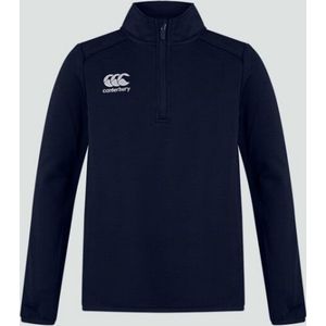 Quarter Zip Midlayer Training Top Junior Navy - 12y