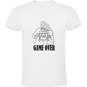 GAME OVER Heren t-Shirt | Zwanger | Zwangerschap | Bekend maken | Aankondiging | Baby |  Shirt