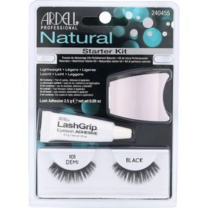 Ardell - Natural Starter Kit - Kunstmatige Wimpers - Zwart - Inclusief Lijm 2,5g en Aplikator