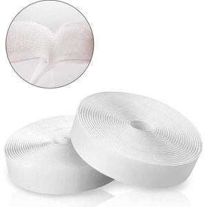 8m Zelfklevende Tape - Super Sterke Dubbelzijdige Tape voor Achteraf Bevestigen - Dubbelzijdige Plakband (20mm Breed, Wit)