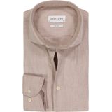 Profuomo - Business Hemd - Beige - Lange Mouw - PPWH30006C/F