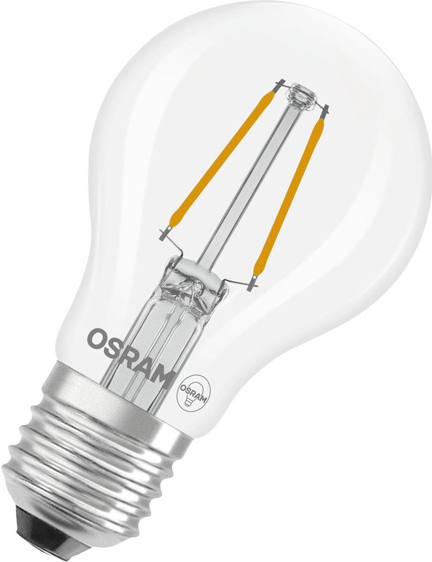 Osram - LED Lamp - Helder - E27 - Peer A60 - Filament - 1W (15W) - 2700K