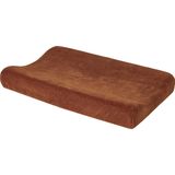 Meyco Baby Velvet aankleedkussenhoes - camel - 50x70cm