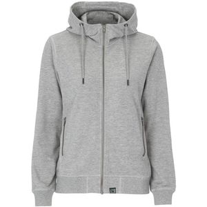Cottover F. TERRY FULL ZIP HOOD LADY - GOTS GECERTIFICEERD 141509 - Grijs Mêlee - M