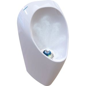 URIMAT Ceramic C2 CS - Zelf-reinigend watervrij urinoir - zelf-reinigend - extra compact