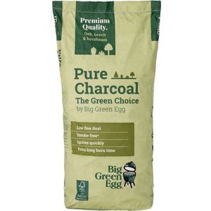 Big Green Egg PURE Charcoal - houtskool zak 9 Kg