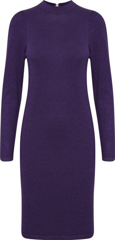 Ichi - IHMOPAZ DR2 - Dames Jurk - Regular Fit - 3/4 Mouwen