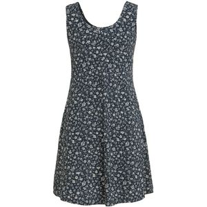 Debbie Morgan Jurk - Navy Bloemenfeest - XXL