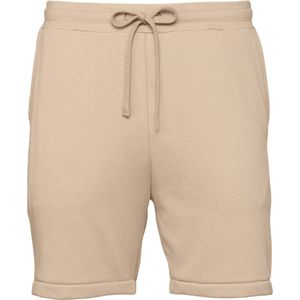 Unisex fleeceshort korte broek Bella+Canvas Tan - XS